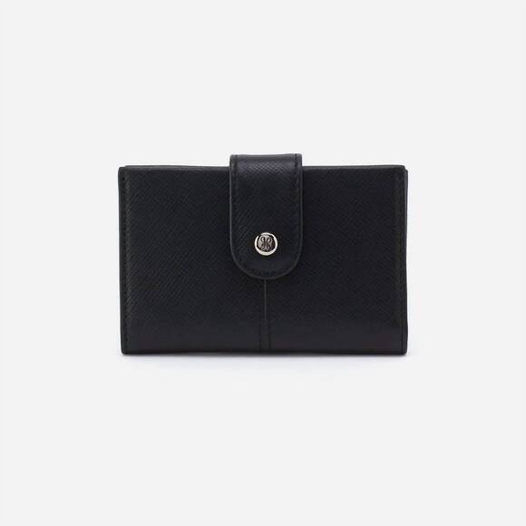NEW HOBO women's essential card case in black